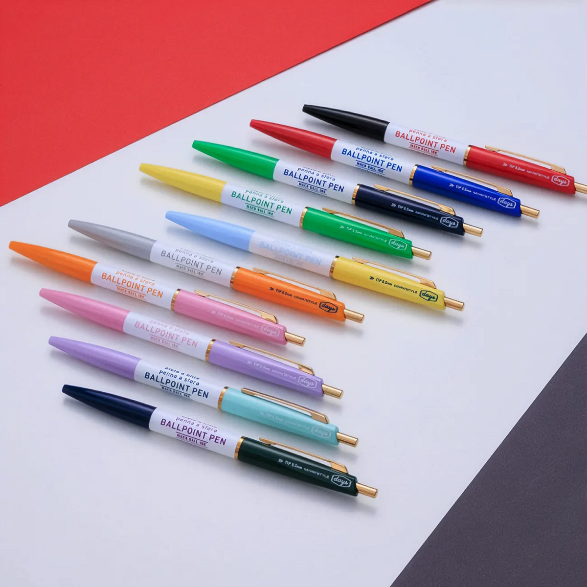 3-Section-Ball-ink-Pen-MARK_STYLE-Farbe-Alle-Farbvarianten-als-Beispielfoto