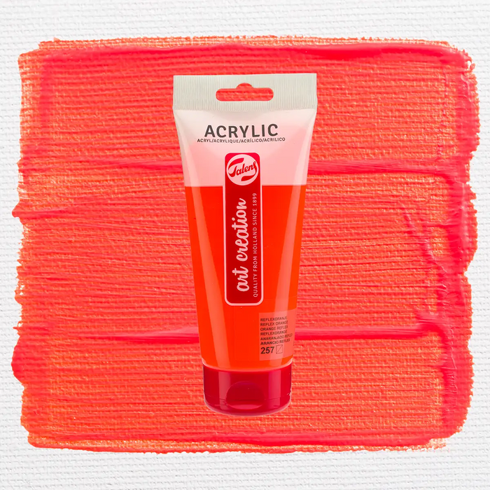 3520257M-TAC-_acrylic-_257_-Reflex-_Orange-Halbtransparent-Talens-Art-Creation-_Acrylic-Colour-200_ml-Produktansicht