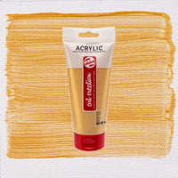 3520801M-TAC_Acryl_801_Gold-Halbdeckend-Talens_-Art_-Creation_-Acrylic-_Colour-_200_ml-Produktansicht
