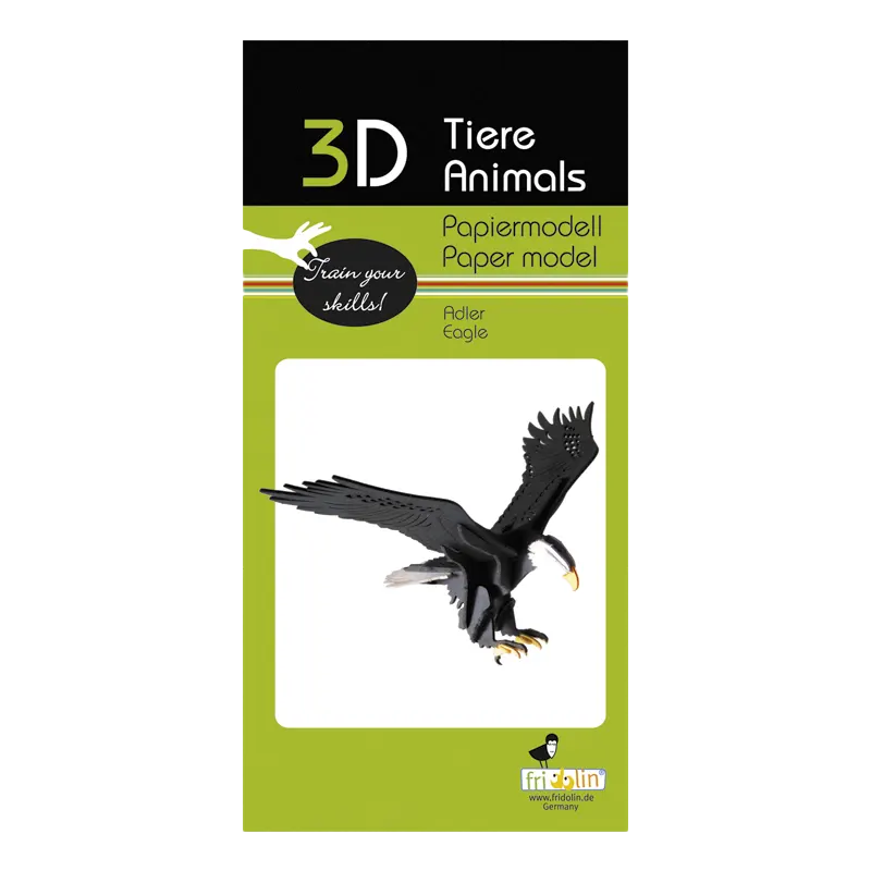 3D Papiermodell / Adler