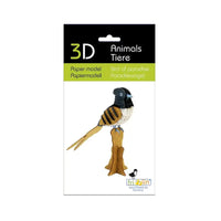 3D-tiere-Fridolin-gelasert-spezialkarton-Paradisevogel-erpackung-Vorderansicht