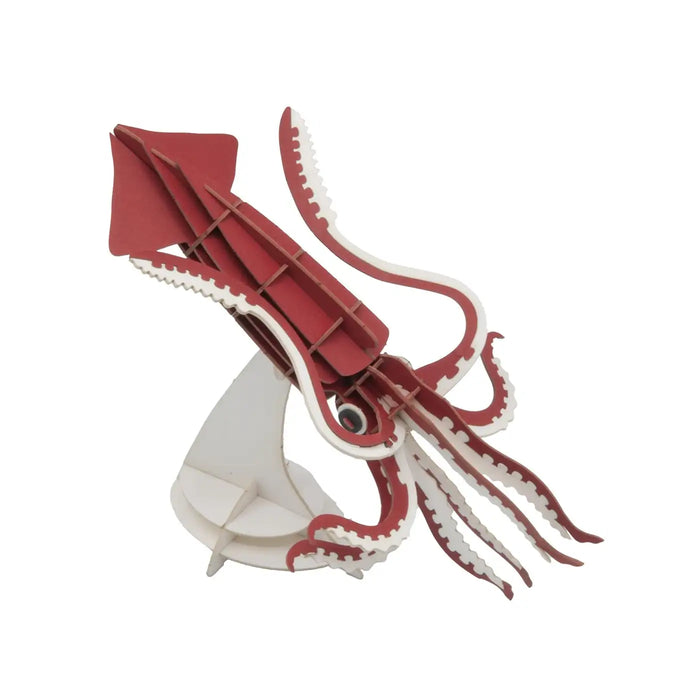 3D Papiermodell / Tintenfisch