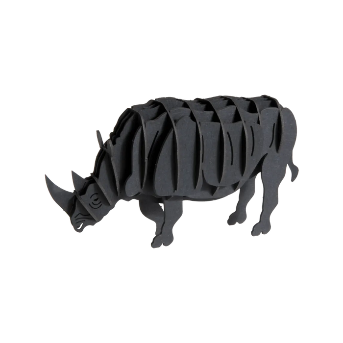 3DPapiermodell-Nashorn-Fridolin-Spezialkarton-Gelasert-aufgebaut-Produktansicht
