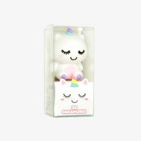 3D Spitzer | Einhorn | 3x2,6x3,6 | weiß