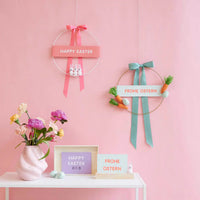 Ohhh! Lovely! / Pompon Hasen weiß 4 Stueck