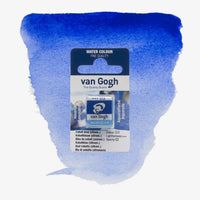 VanGogh_feste-Aquarellfarbe-im-halben-Naepfchen-auf-Farbkarte-Farbfamilie-Blau-FArbe_Kobaltblau-_Ultramarin_-512