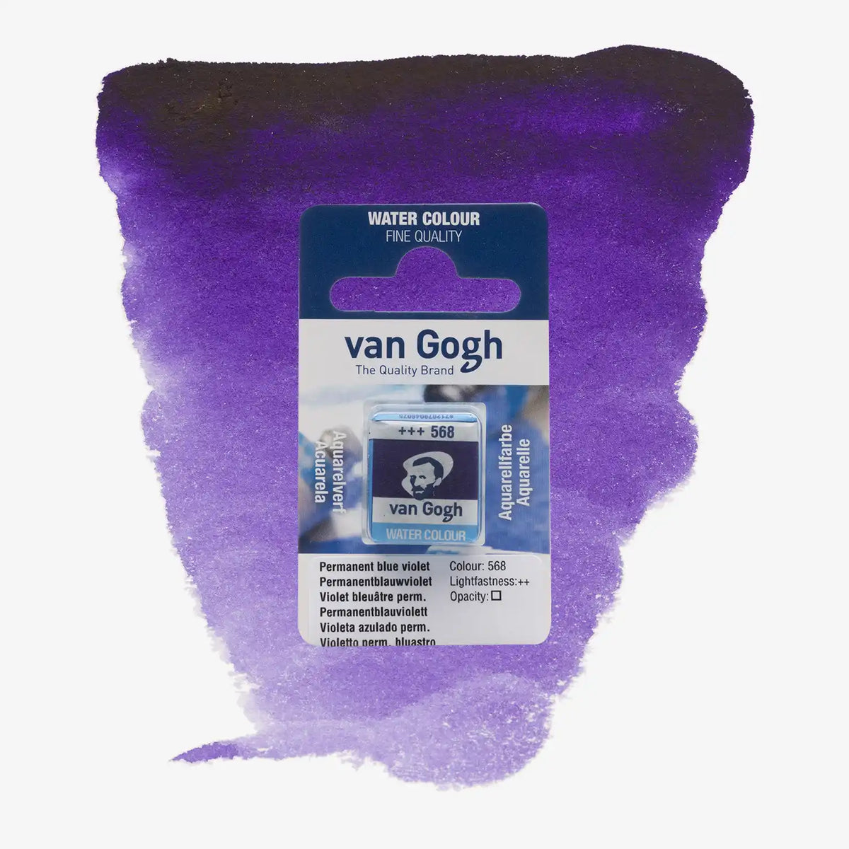 VanGogh_feste-Aquarellfarbe-im-halben-Naepfchen-auf-Farbkarte-Farbfamilie-Lila-FArbe_Permanentblau-_Violett-568