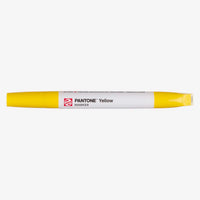 Talens-Pantone-Marker-Yellow-Stift-mit-Kappe-geschlossen1