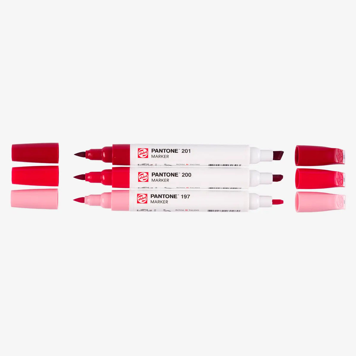 Pantone-Marker-3er-Set-Rot-Stifte-mit-Kappe-offen1