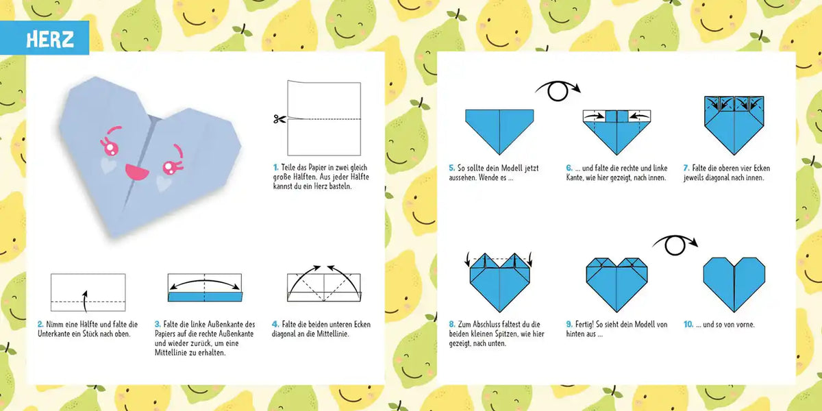 Origamipapier | EMF | 88 x Origami Kids | Kawaii