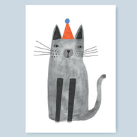 A4Print_CATINTHEHATprint_DariaSolakIllustration_ungerahmt_1
