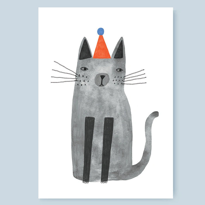 A4Print_CATINTHEHATprint_DariaSolakIllustration_ungerahmt_1
