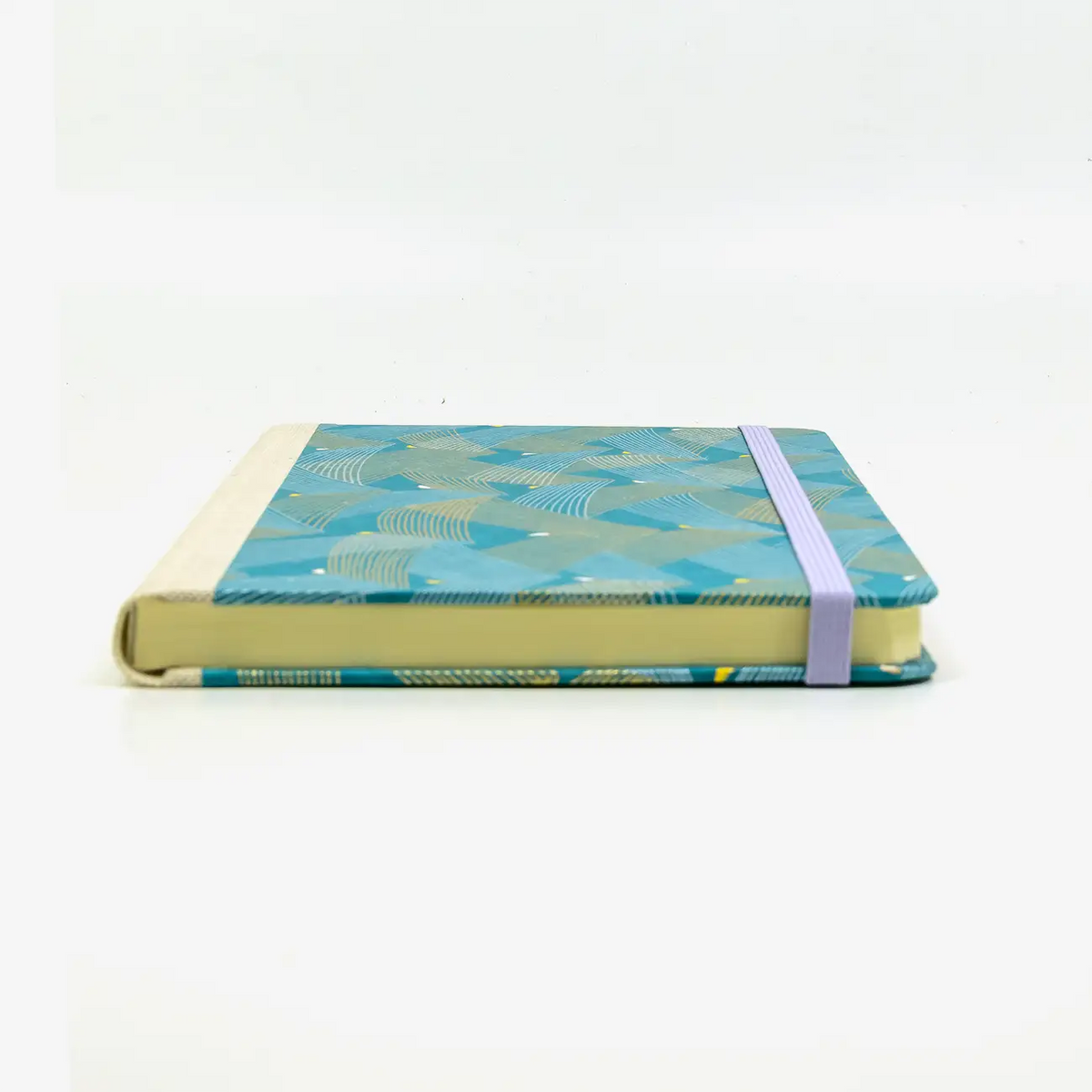 A5-dotted-small-chiyogami-cover-motiv-saitenspiel-petrol-liegend-vorn
