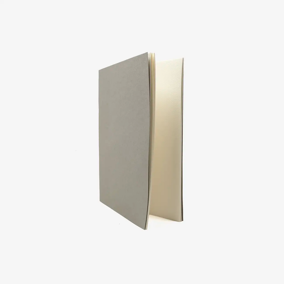 Aquarellpapier-Skizzenheft-Format-23_5x18_7cm-les-naturals-umschlag-grau-36-Seiten-cover-Stehend-von-vorn-aufgefaechert