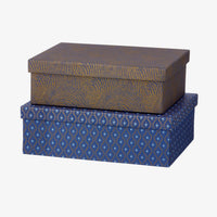 Aufbewahrungsbox-zen-Farbe-blau-mehrfarbig-12-Faecher-fuerWeihnachtsdeko-Produktansicht-Schachtel-oben-geschlossen
