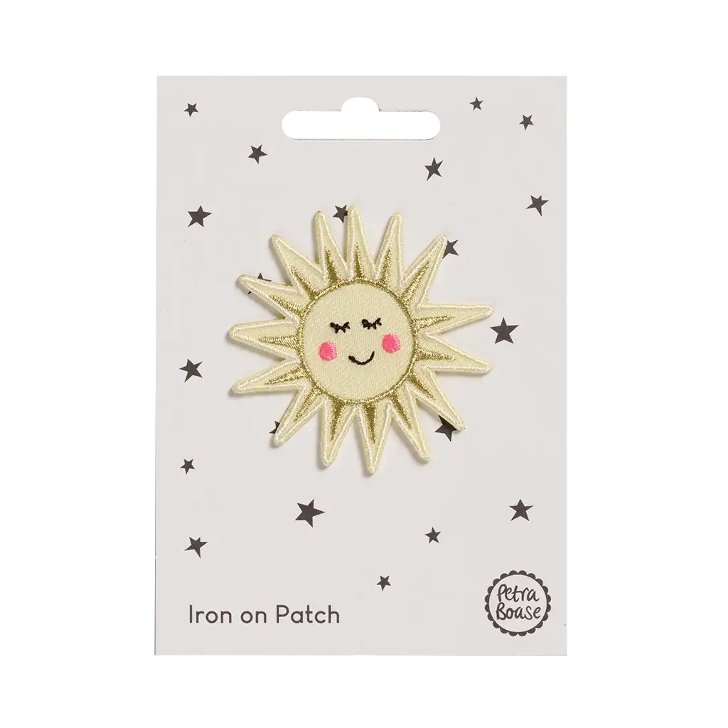 Aufbügel Patch / Sonne