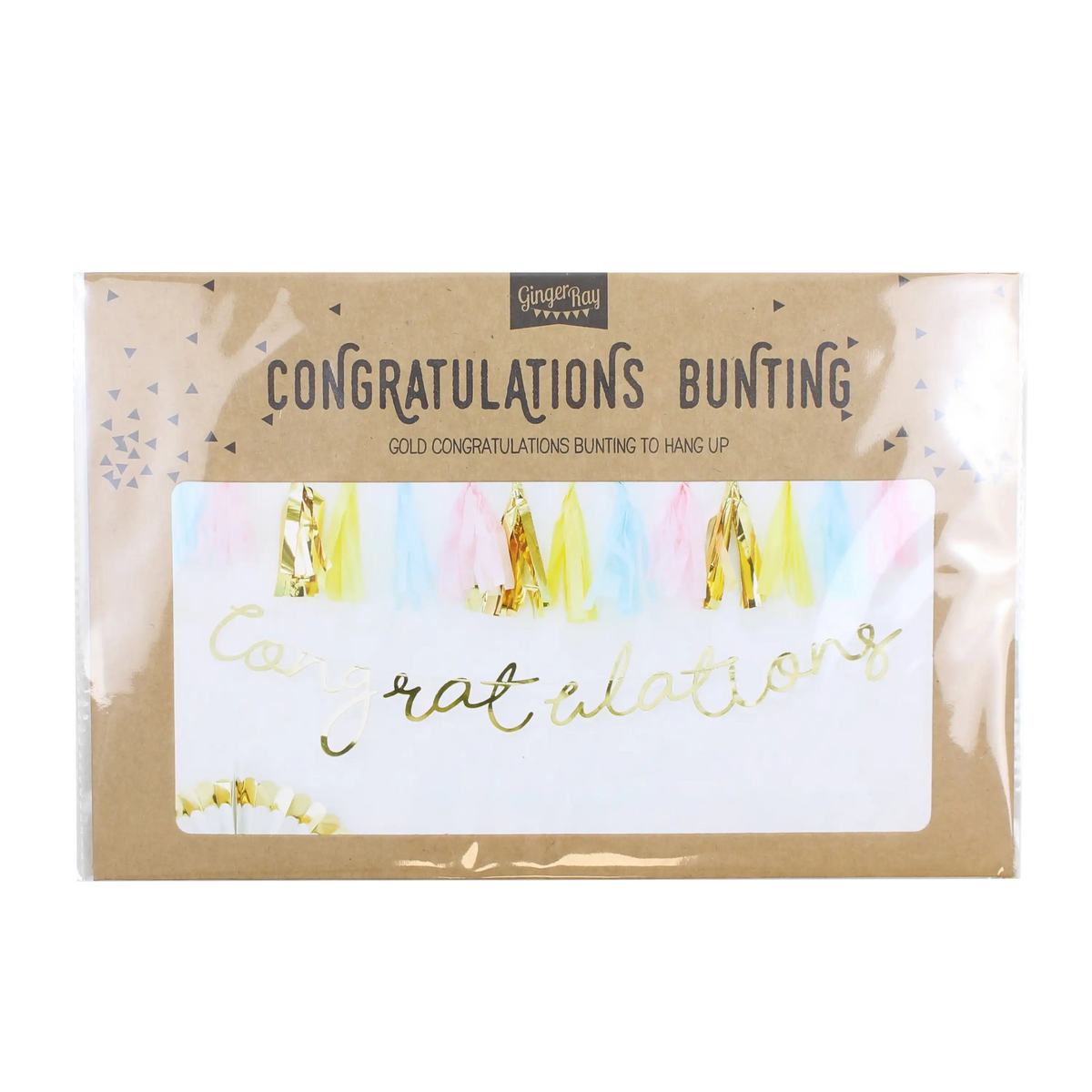 Backdrop / Gold / Congratulations