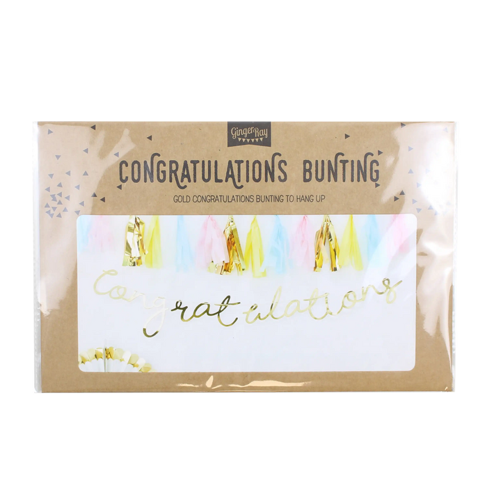 Backdrop / Gold / Congratulations