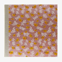 Blaupause-Fotoalbum-H30xB30cm-60-cremefarbene-Seiten-Motiv-Chiyogami-Papier-Tiger-auf-pearlrosa-von-vor