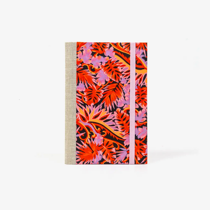 Blaupause-Skizzenbuch-A6-mit-chiyogamipapier-Einband-160Seiten-Motiv-Monstera-rose-Cover-von-vorn