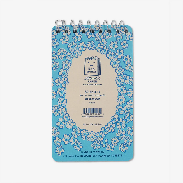 Blueq-Pocket-Notizblock-Angry-Woman-Essays-127x76mm-cover-hinten