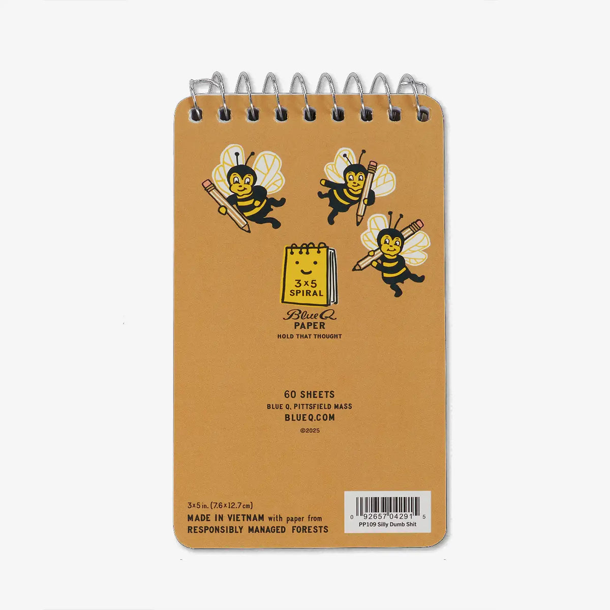 Blueq-Pocket-Notizblock-Silly-Dumb-Shit-127x76mm-cover-hinten