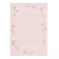 Briefset-25-teilig-Flower-Color-Washi-Paper-Pink-16-blaetter-8-umschlaege-1Mappe-Produktansicht-Briefpapier