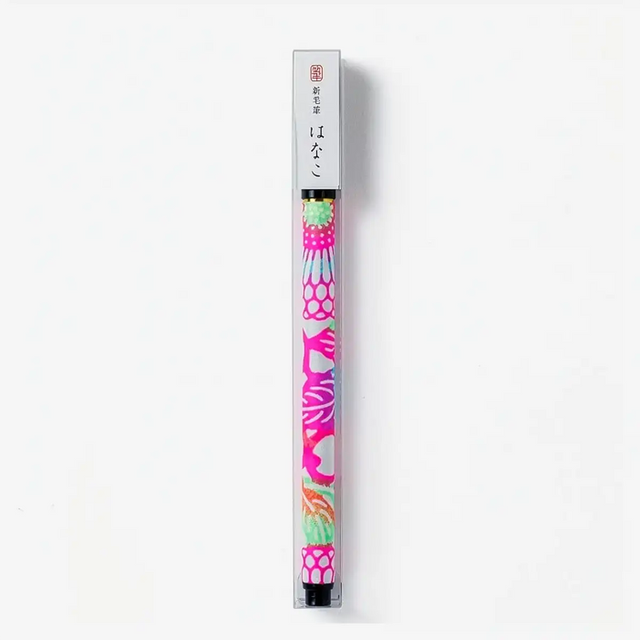 Brush-Pen-neon-4-SHOGADO-schwarz-tinte-18cm-produkt-in-Verpackung