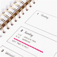 Bullet Diary / Schablone / Rechtecke 9,5x15cm
