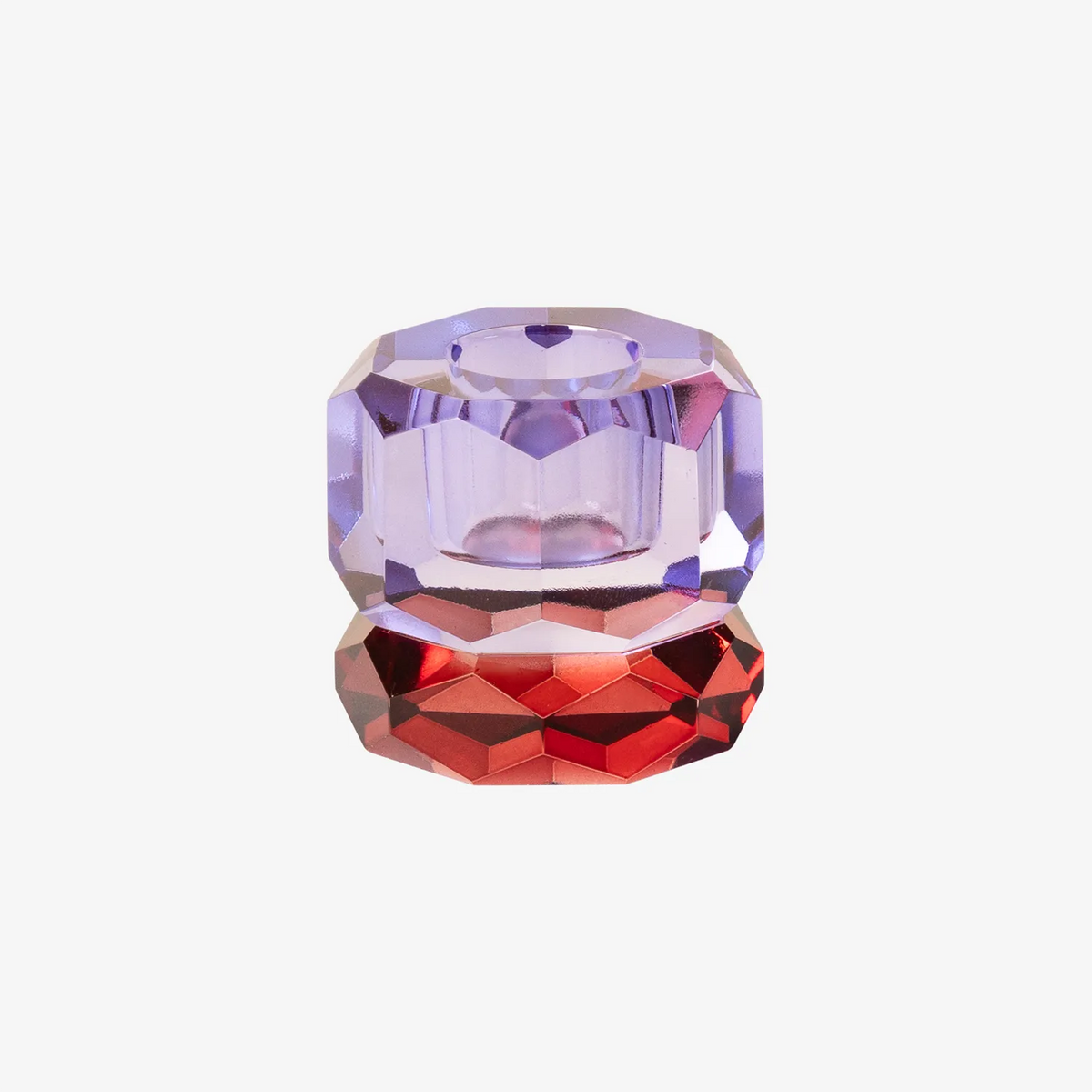 CB301.957.153-Candle-holder-Kerzenstaender-Kristallhalter-bordeaux-lilla-4_5x4_5x4_5cm-1