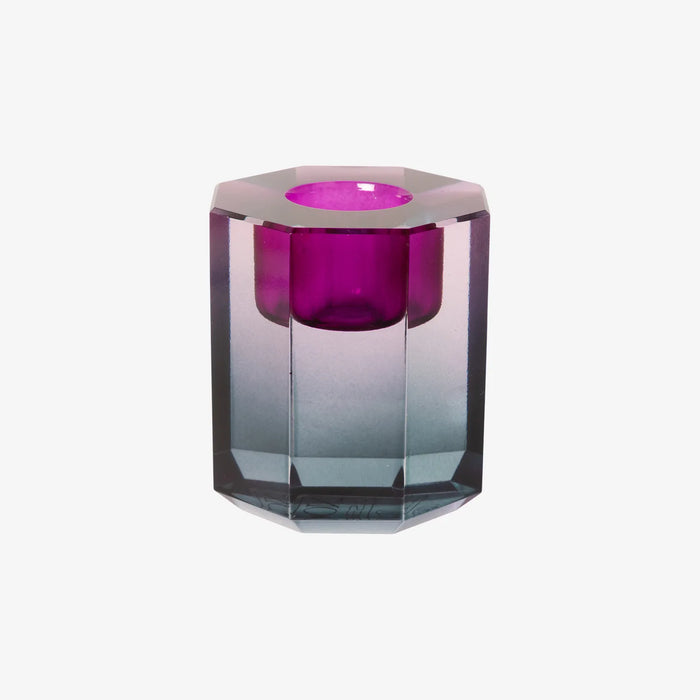 CB301.965.174-Candle-holder-Kerzenstaender-Kristallhalter-petrolombre-6x5x5cm-1