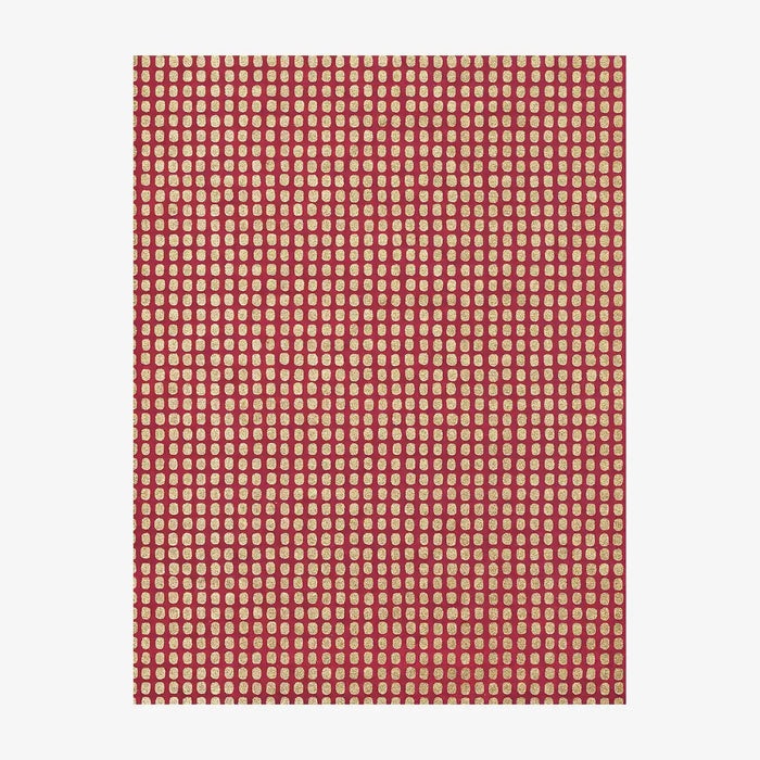 Chiyogami-Papier-1081C-Squares-Gold-Peachy-Ausschnitt-2