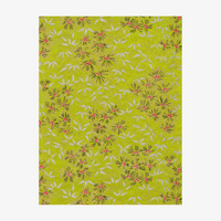 Chiyogami-Papier-64C-Kieferngruen-silber-gold-Ausschnitt-2