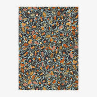 Chiyogami-Papier-778C-Blueten-ornament-blau-Ausschnitt-2