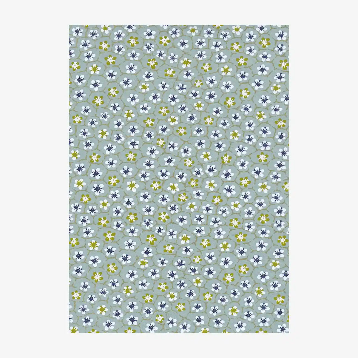 Chiyogami-Papier-81033C-Blueten-im-Raster-Ausschnitt-2