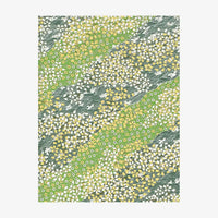 Chiyogami-Papier-Botanical-1072C-Wiese-gruen-gelb-Ausschnitt-2