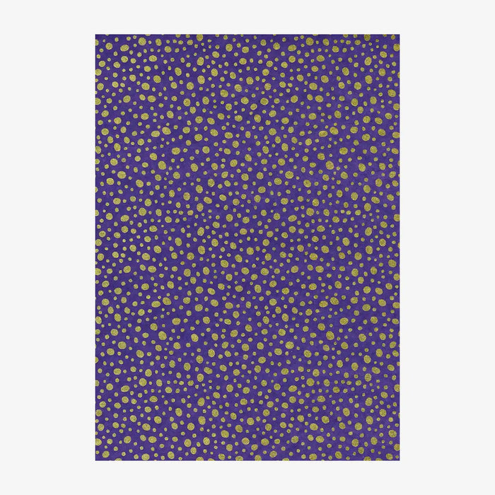 Chiyogami-Papier-Floral-Bogen-846C_-golden-_Dots-Purple-Ausschnitt-2