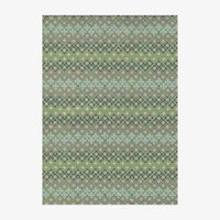 Chiyogami Papier | Geometric, Floral | Bogen 1037C Blütenpattern 1 grün