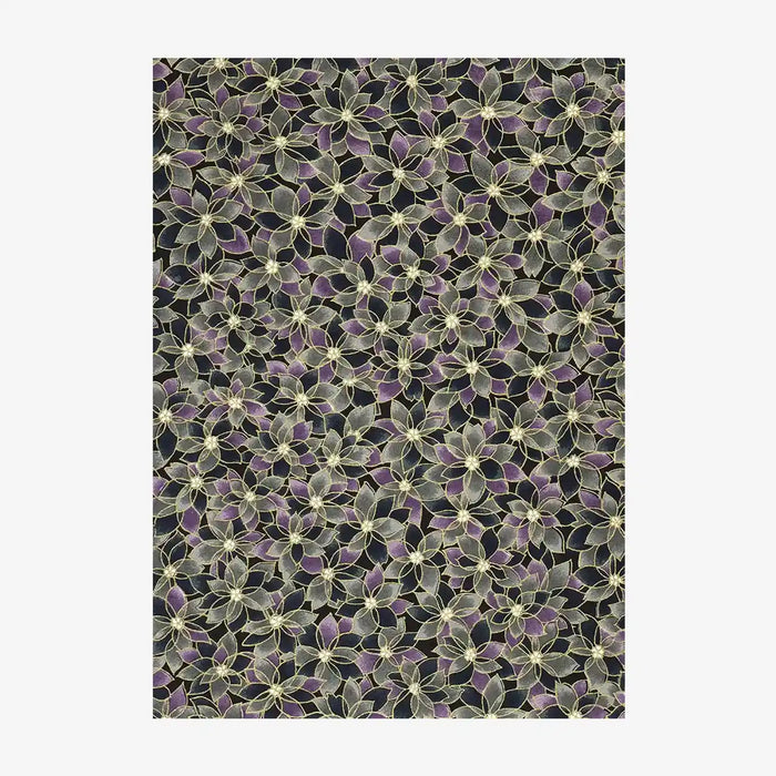 Chiyogami-Papier-_Blueten-schwarz-purple-Ausschnitt-2