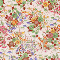 Chiyogami-Papier-botanical-1089C-Blumenbukett-bunt-auf-pink-Ausschnitt-1