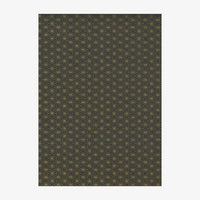 Chiyogami Papier | geometrisch | Bogen 1019C - Ashanoa/Kupfer/schwarz