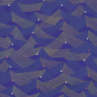 Chiyogami Papier | geometrisch | Bogen 1021C Saitenspiel/purple