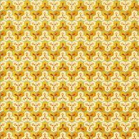 Chiyogami Papier | Geometrisch | Bogen 1084C - Bienenwabenmuster-gold-kupfer-silber