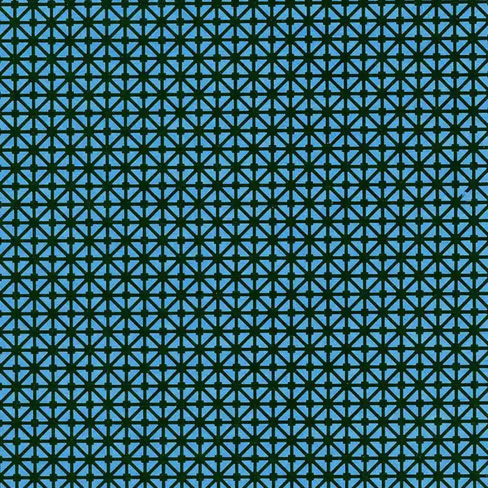 Chiyogami-Papier-geometrisch-575C-gekreuzte-Striche-dunkel-petrol-auf-blau-Ausschnitt-1