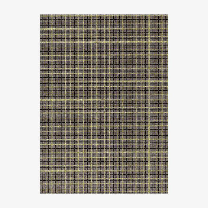 Chiyogami Papier | geometrisch | Bogen 921C Karos Gold/Anthrazit/grau