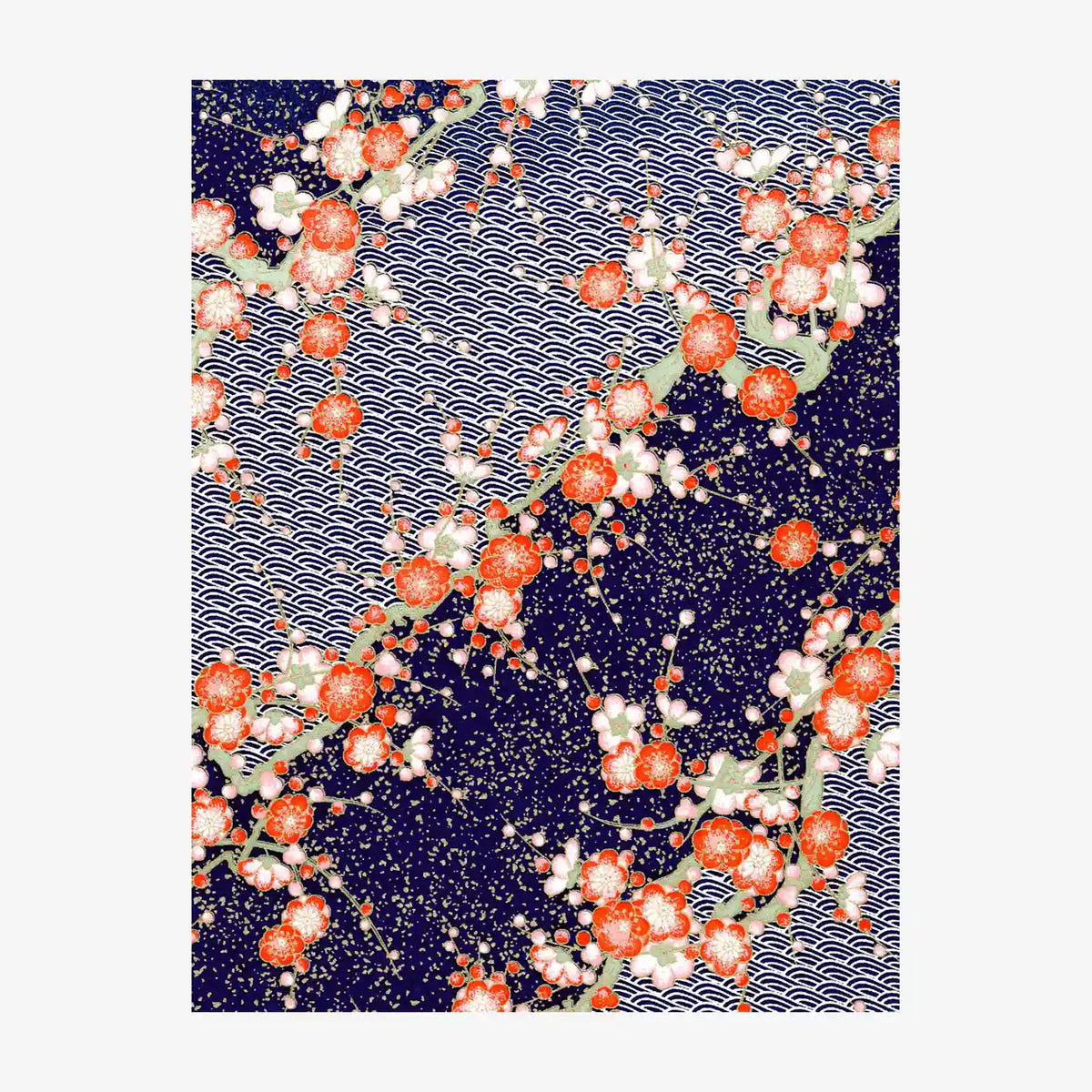 Chiyogami-Papier-traditional-1090C-blau-Ausschnitt-2