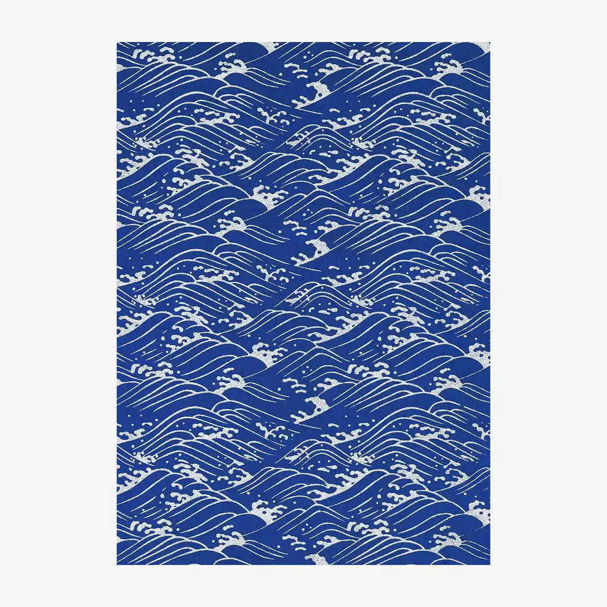 Chiyogami-Papier-traditional-Bogen-416C-Konami-silver-blue-Ausschnitt-2