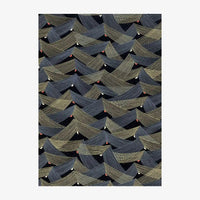 Chiyogami-Papier-traditionl-642C-Saitenspiel-schwarz-Ausschnitt-2