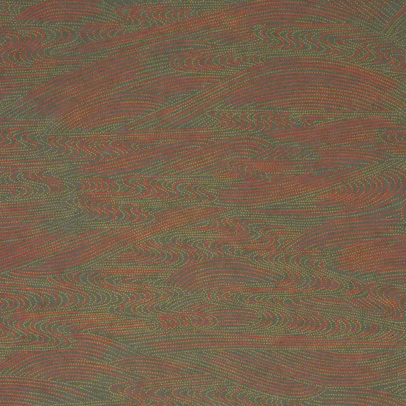 Chiyogami-Papier-tradtional-471C-Wasser-orange-gelb-auf-anthranzit-Ausschnitt-1