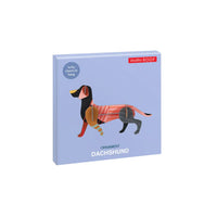 Studio Roof | Lucky Charm | Dachshund | kleiner 3D Dackel als Glückbringer | zum aufhängen